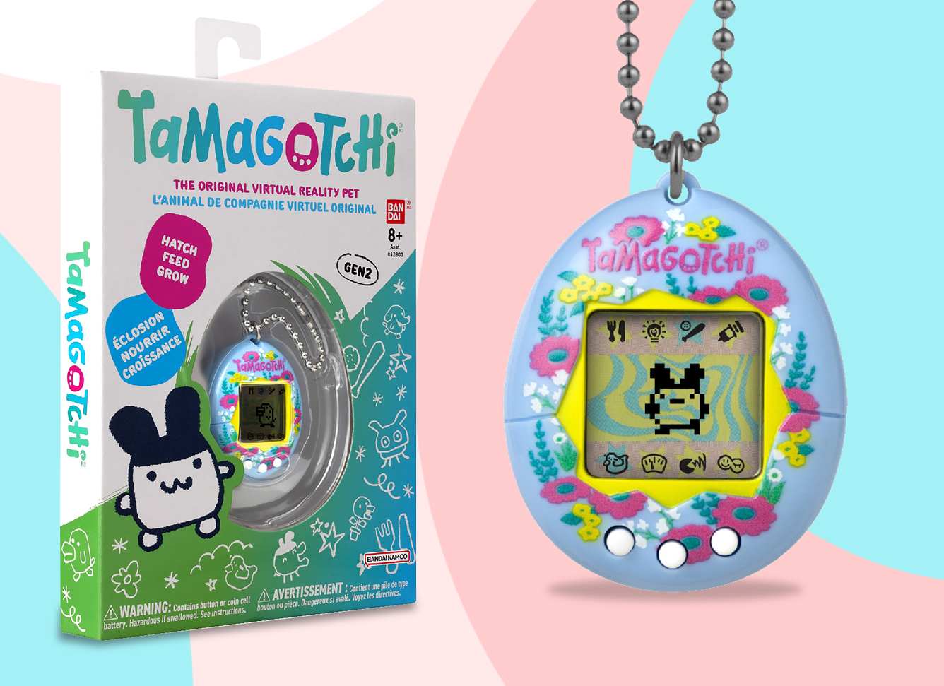 Virtual pet - Handheld egg-shaped Tamagotchi ToyPro
